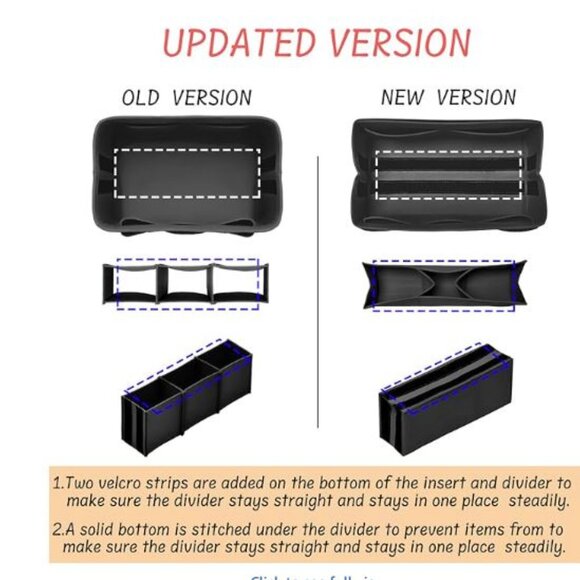 Purse Organizer Insert - Felt Bag for Tote Purse Bag Pockets Size MEDIUM - Picture 5 of 10